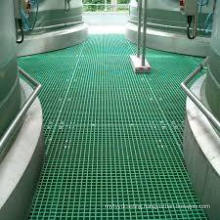 FRP Composite Grit Top Molded Minimesh Water Grating for Plant Farm